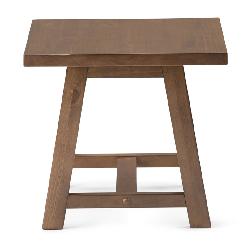 Sawhorse Table 120 Antique 2x2 木製脚+bnorte.com.br